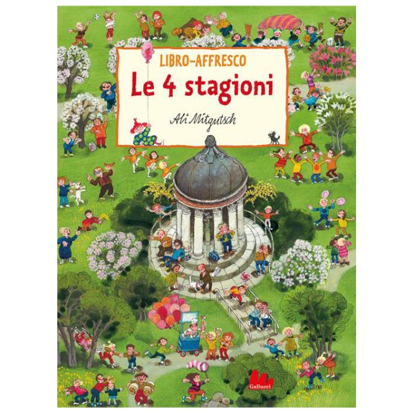 Le 4 stagioni - Libro affresco