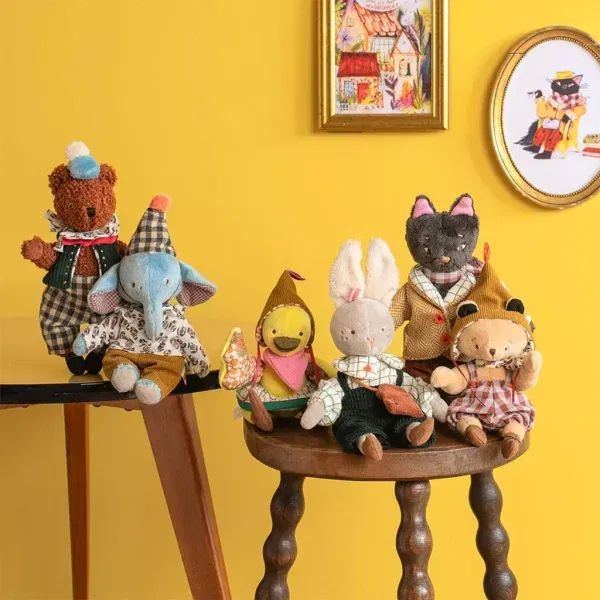 Pupazzo Orso Baba Les Minouchkas Moulin Roty