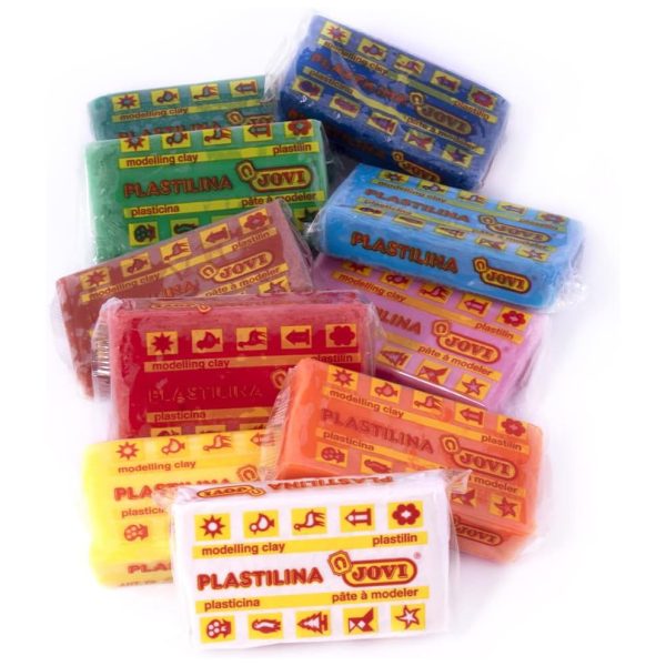 Plastilina vegetale 10x50 gr Jovi + Abecedario