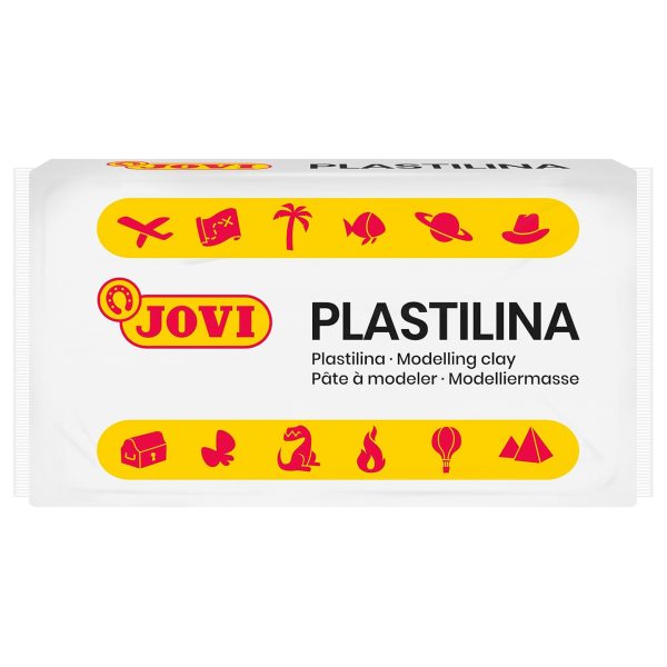 Plastilina vegetale 6x50 gr pastello Jovi + Abecedario