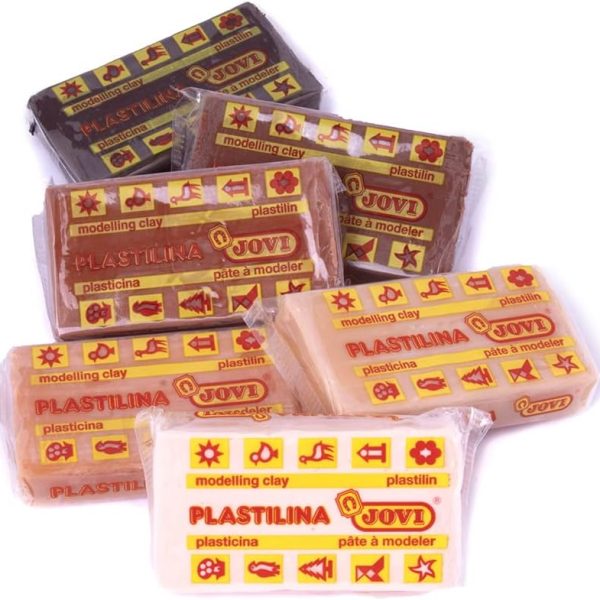 Plastilina vegetale 6x50 gr pelle Jovi
