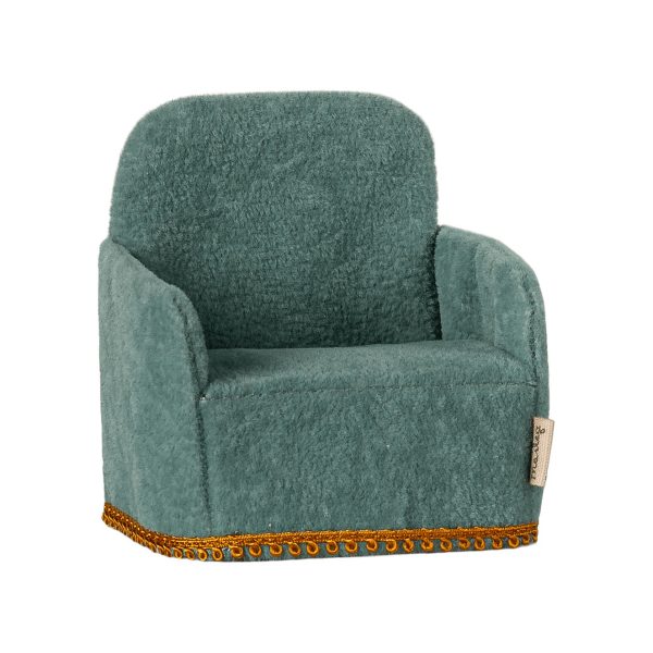Poltrona menta topo Maileg