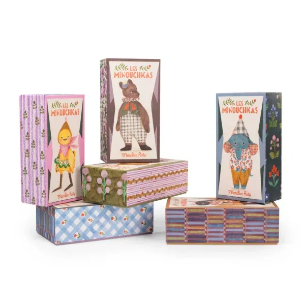 Pupazzo Orso Baba Les Minouchkas Moulin Roty
