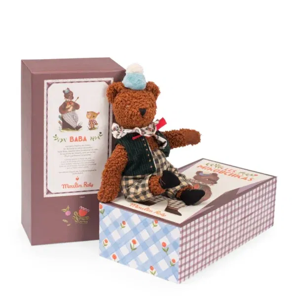 Pupazzo Orso Baba Les Minouchkas Moulin Roty