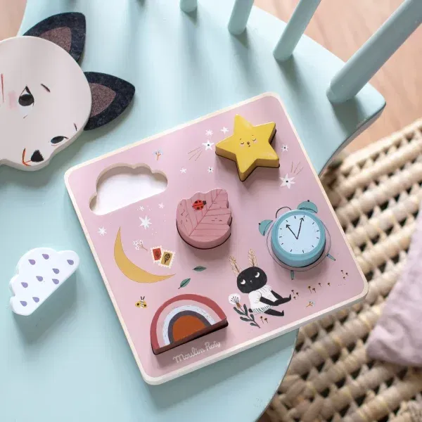 Puzzle sensoriale Après la Pluie Moulin Roty