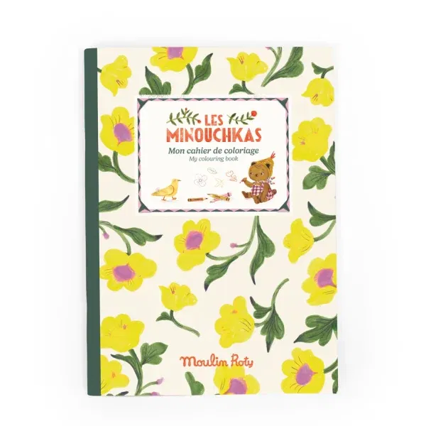 Quaderno attività da colorare Les Minouchkas Moulin Roty