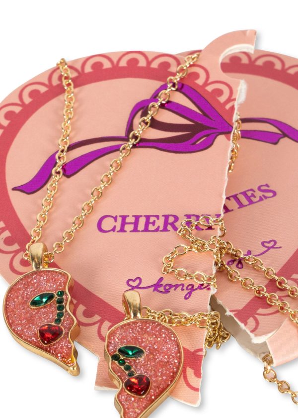 Set 2 Collane amicizia bambini Cherry Konges