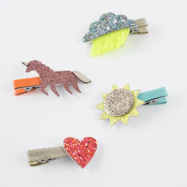 Set 8 clip per capelli Iconiche MeriMeri