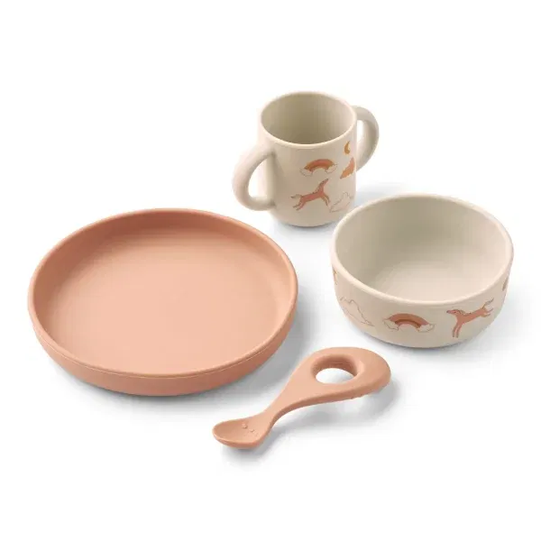 Set pappa silicone Vivi 4 pack baby Dream LIEWOOD