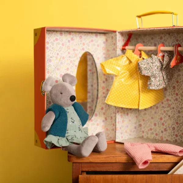 Valigetta piccolo armadio Nini Moulin Roty