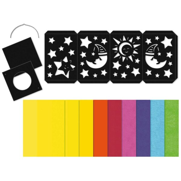 Kit creativo lanterna sole luna e stelle URSUS