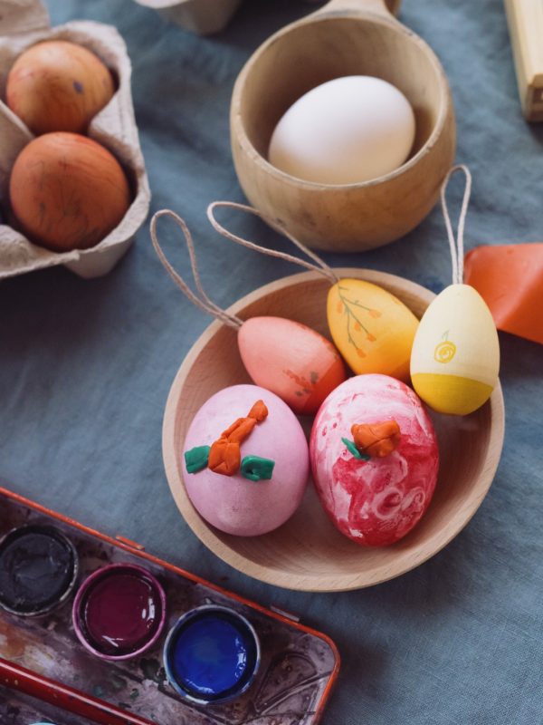 Set 3 decori Pasqua Sunrise eggs Grapat