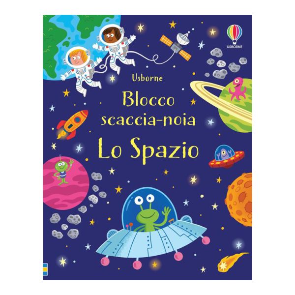 Blocco scaccia-noia Lo spazio - Usborne