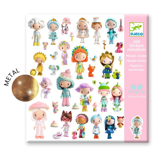 Cartella 160 stickers Tinyly Djeco