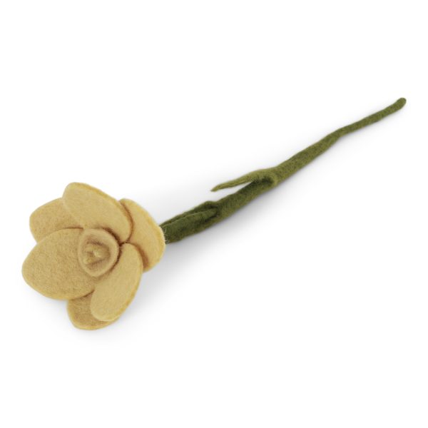 Fiore in feltro narciso grande GRY & SIF