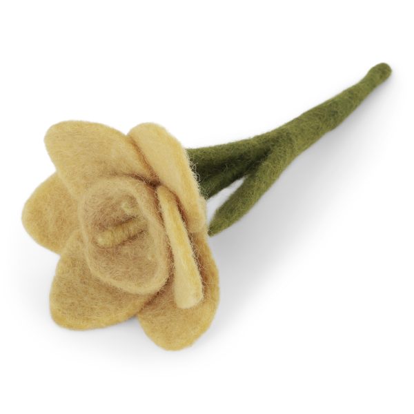 Fiore in feltro narciso piccolo GRY & SIF