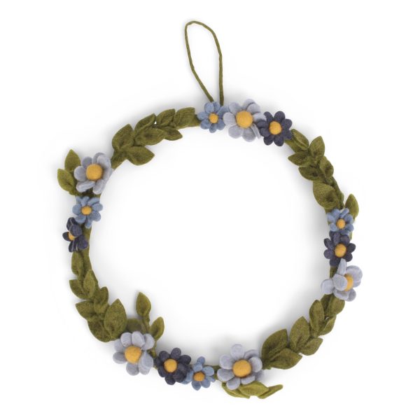 Ghirlanda fiorita anemoni 28 cm GRY & SIF