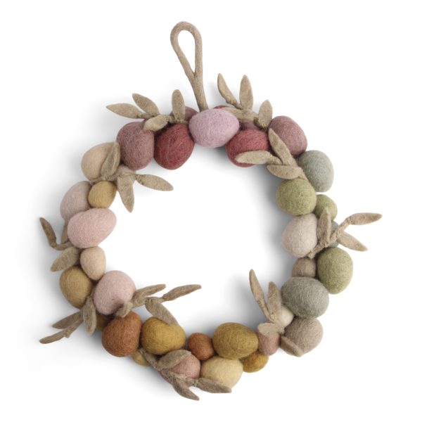 Ghirlanda uova pastello 25 cm GRY & SIF