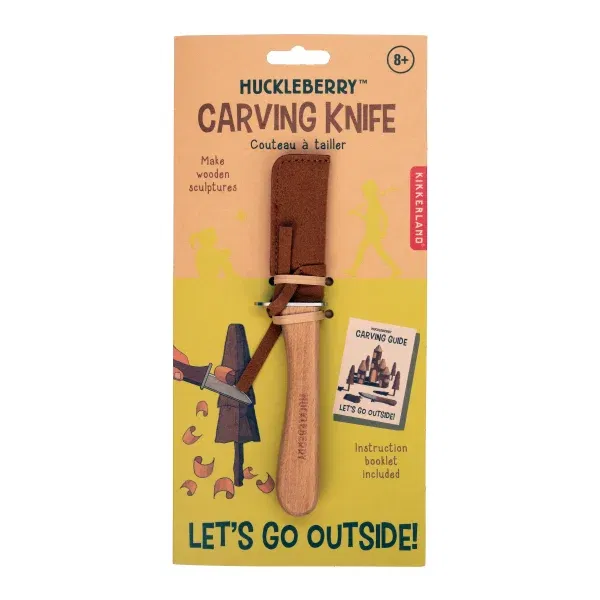 Huckleberry Coltello da intaglio legno