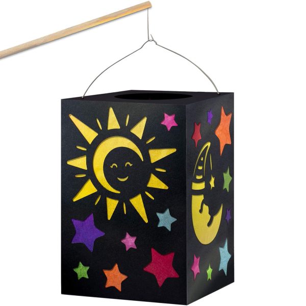 Kit creativo lanterna sole luna e stelle URSUS