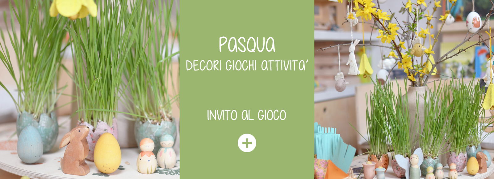 PASQUA decori, giochi e attività
