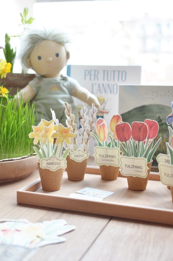 Set 6 vasetti da giardinaggio