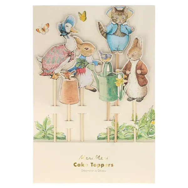 Peter Rabbit cake topper MeriMeri