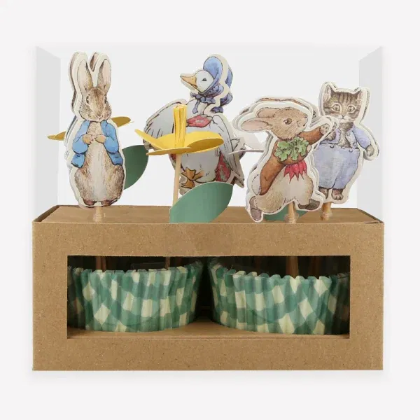 Peter Rabbit cupcake set MeriMeri