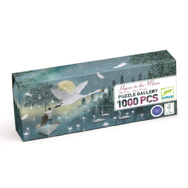 Puzzle Gallery Hymn to the Moon 1000 pezzi Djeco