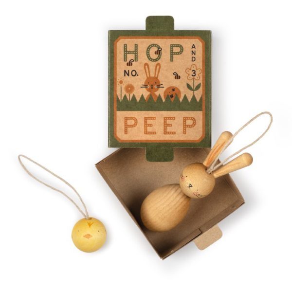 Set 2 decori Pasqua Hop and PeeP Grapat