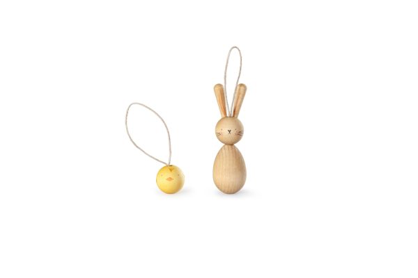 Set 2 decori Pasqua Hop and PeeP Grapat