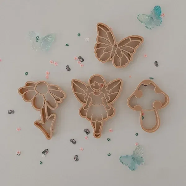 Set 4 formine Fairytale Fairy eco cutter Kinfolk & Co