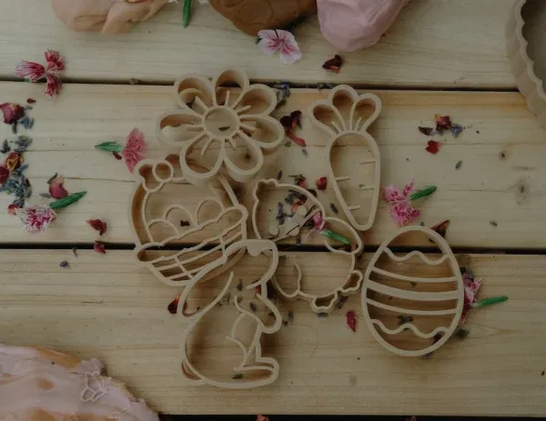 Set 6 formine Easter eco cutter Kinfolk & Co
