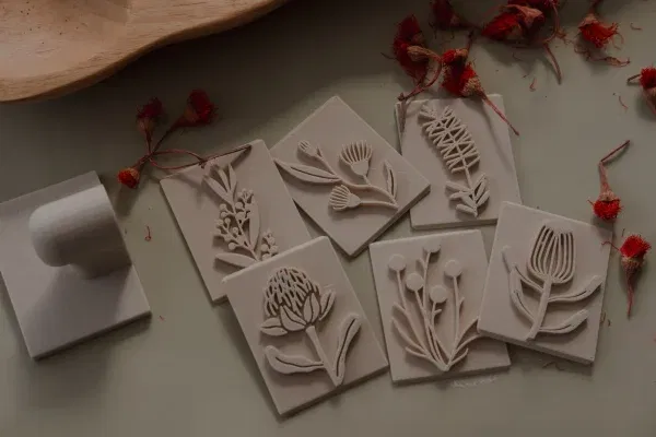 Set 6 timbri flower eco cutter Kinfolk & Co
