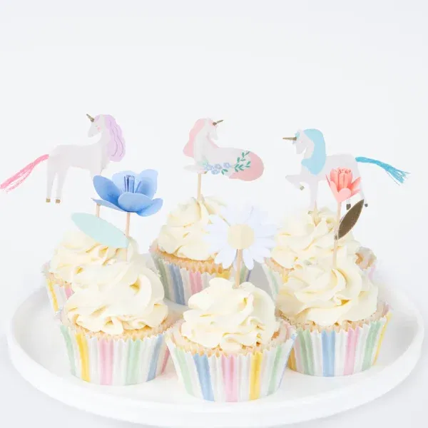 Unicorn cupcake kit MeriMeri