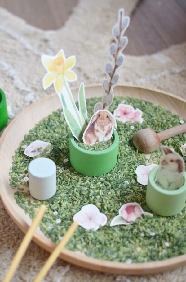 Riso sensoriale prato con margherite 300gr Grennn