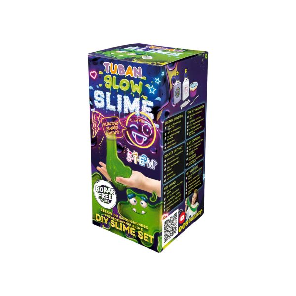 Kit SLIME fai da te Glow in the dark TUBAN
