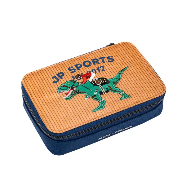 Astuccio scuola completo Polo dino JEUNE PREMIER