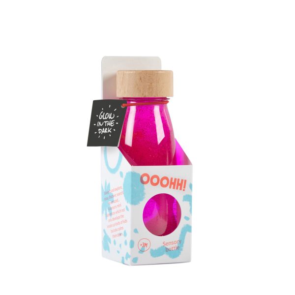 Baby Calm Bottle float pink fluo PETIT BOUM