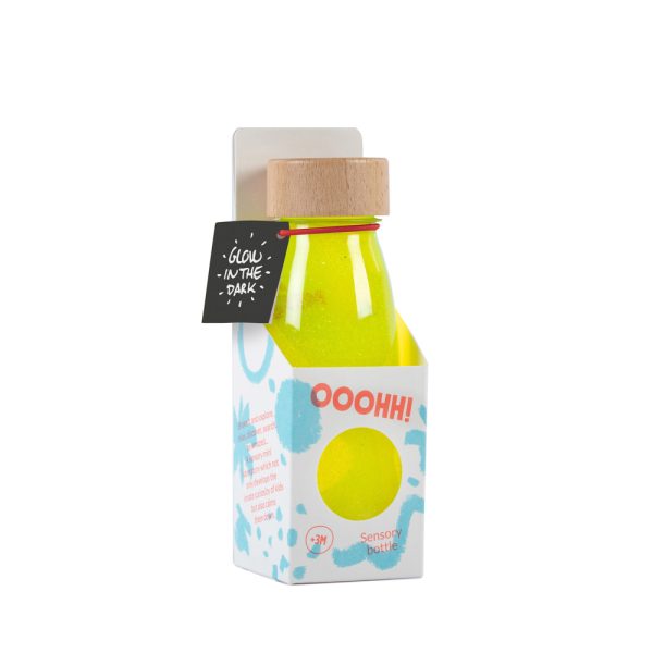 Baby Calm Bottle float yellow fluo PETIT BOUM
