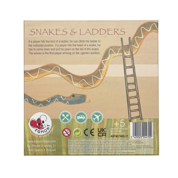 Cartella gioco magnetico Snakes and ladders Egmont Toys