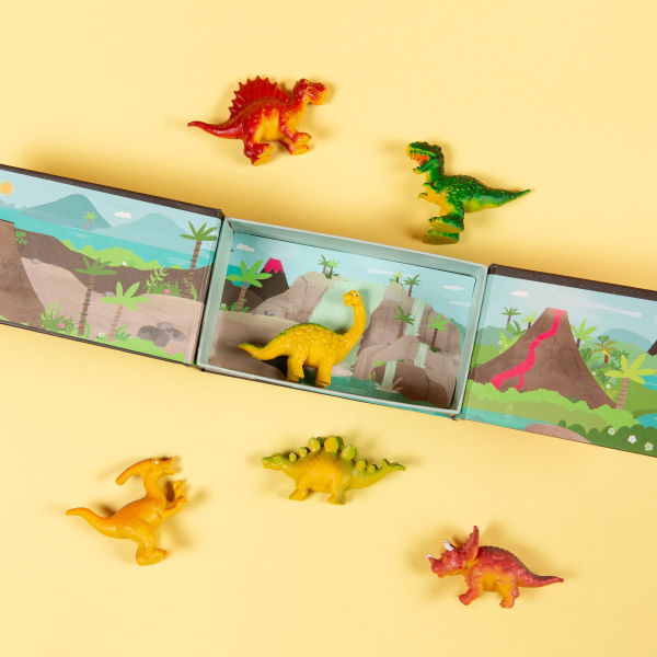 Cofanetto mini mondo Dinosauri TIGER TRIBE