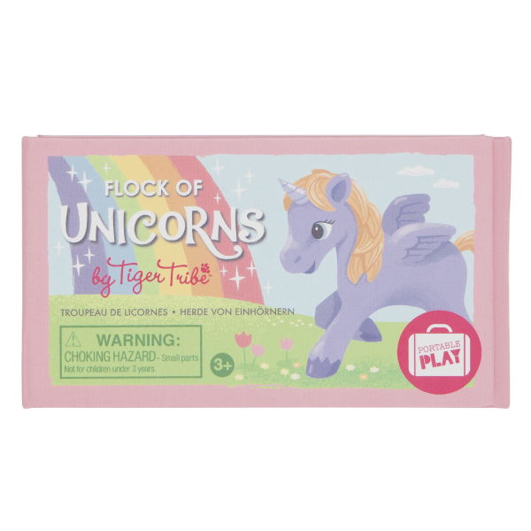 Cofanetto mini mondo Unicorni TIGER TRIBE