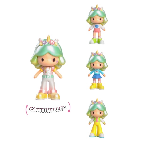 Figura in vinile crea combinazioni Abbie Fashion dolls Dundun
