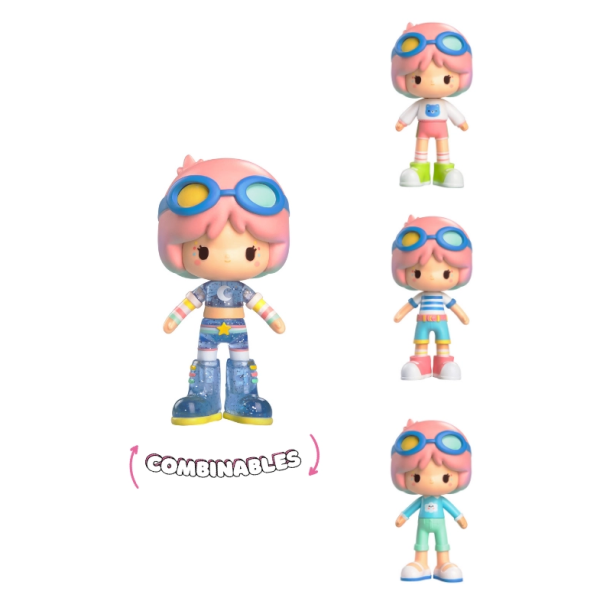 Figura in vinile crea combinazioni Nova Fashion dolls Dundun