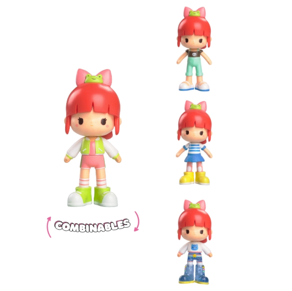 Figura in vinile crea combinazioni Rubino Fashion dolls Dundun