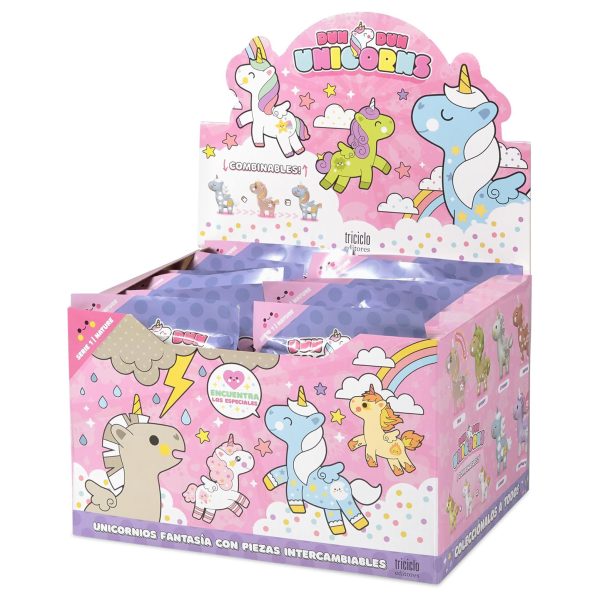 Figura in vinile crea combinazioni Unicorno bustina sorpresa Dundun