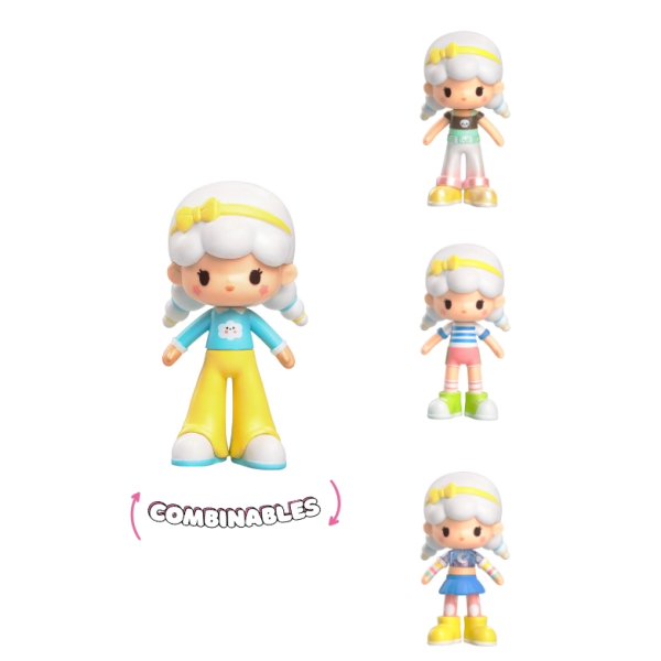 Figura in vinile crea combinazioni Zoe Fashion dolls Dundun