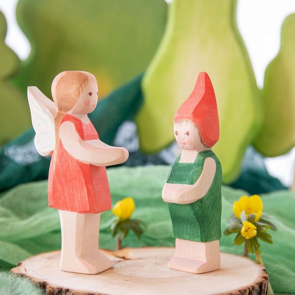 Figura legno fata Sumselinchen - Ostheimer