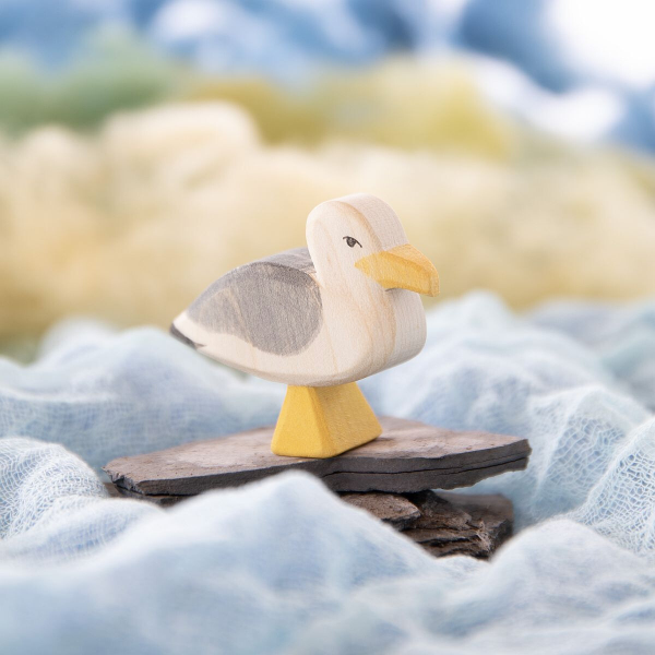 Figura legno gabbiano - Ostheimer